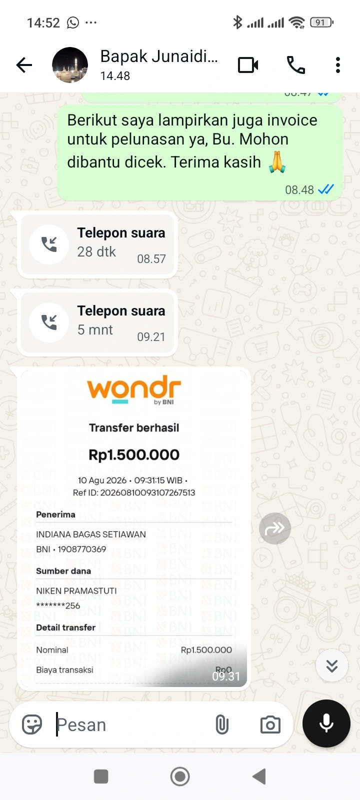 Testimoni Klien 2